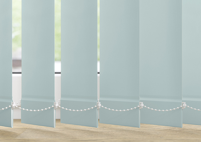 Roma, Aqua Haze - Vertical Blind Slats - Image 3